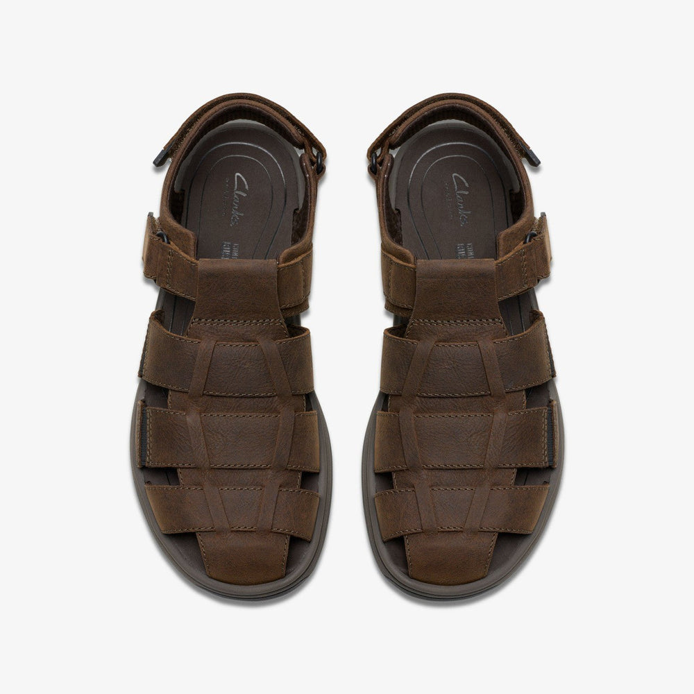 Saltway Cove Dark Brown Leather