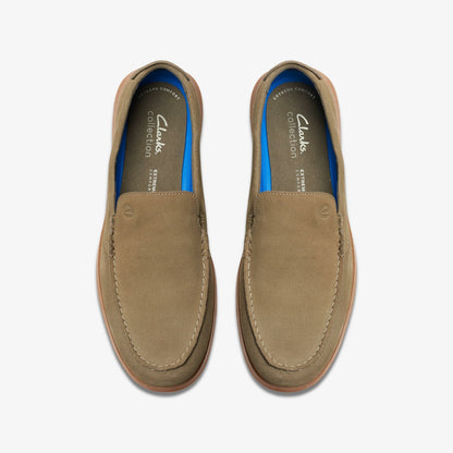 Flexway Step Olive Suede