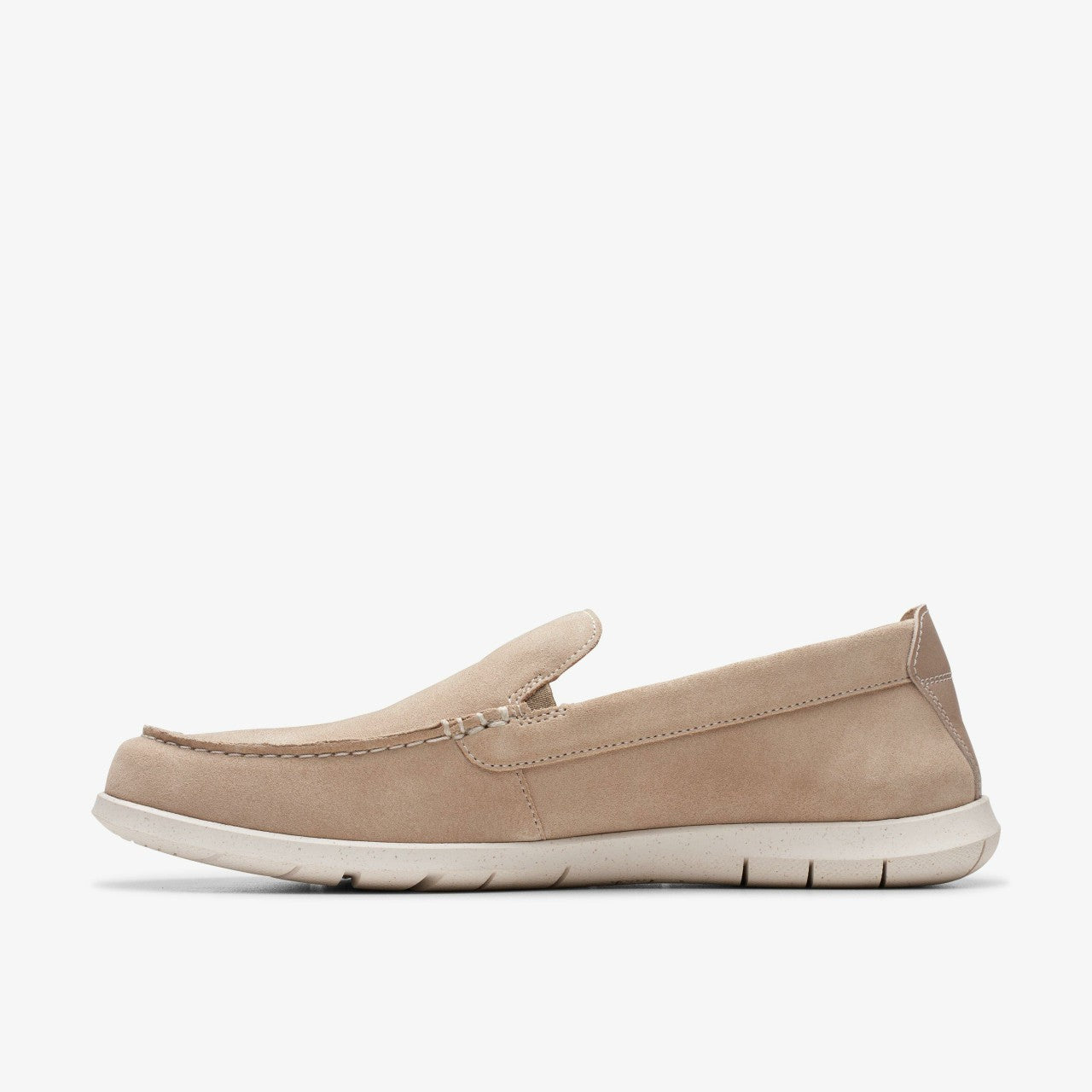 Flexway Step Loafer Sand Suede