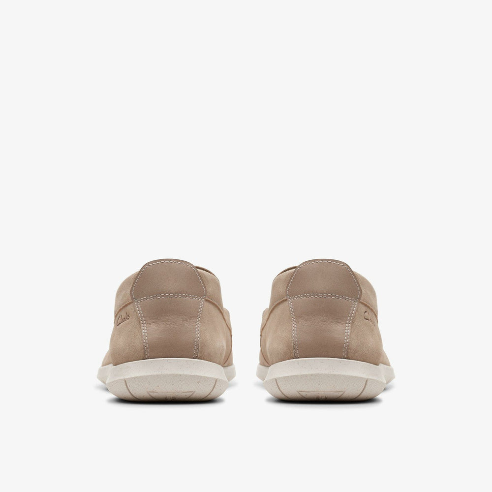 Flexway Step Loafer Sand Suede