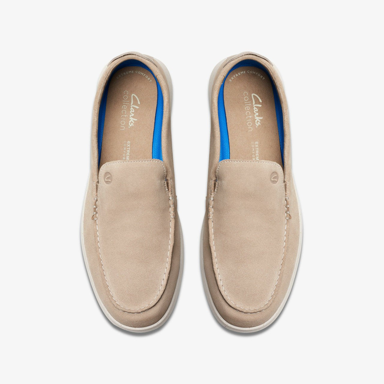 Flexway Step Loafer Sand Suede