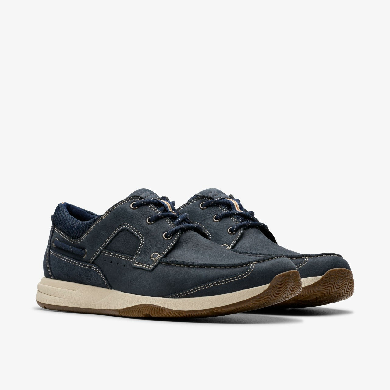 Sailview Lace Navy Nubuck