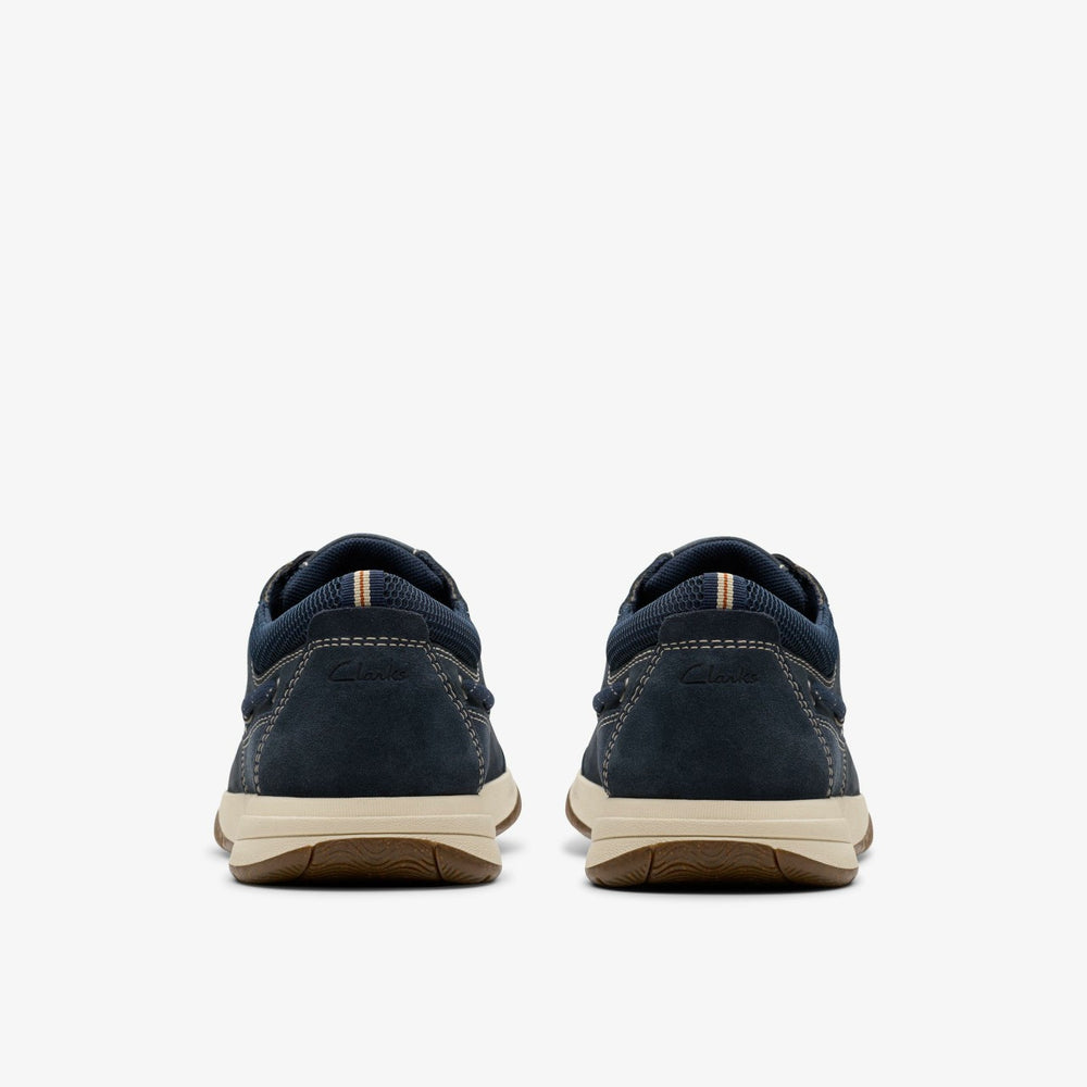 Sailview Lace Navy Nubuck