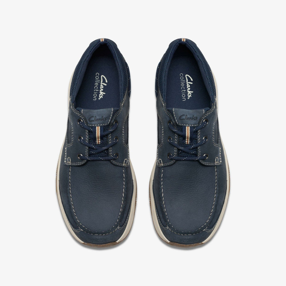 Sailview Lace Navy Nubuck