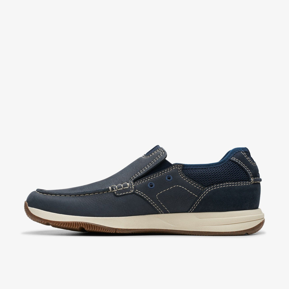 Sailview Step Loafer Navy Nubuck