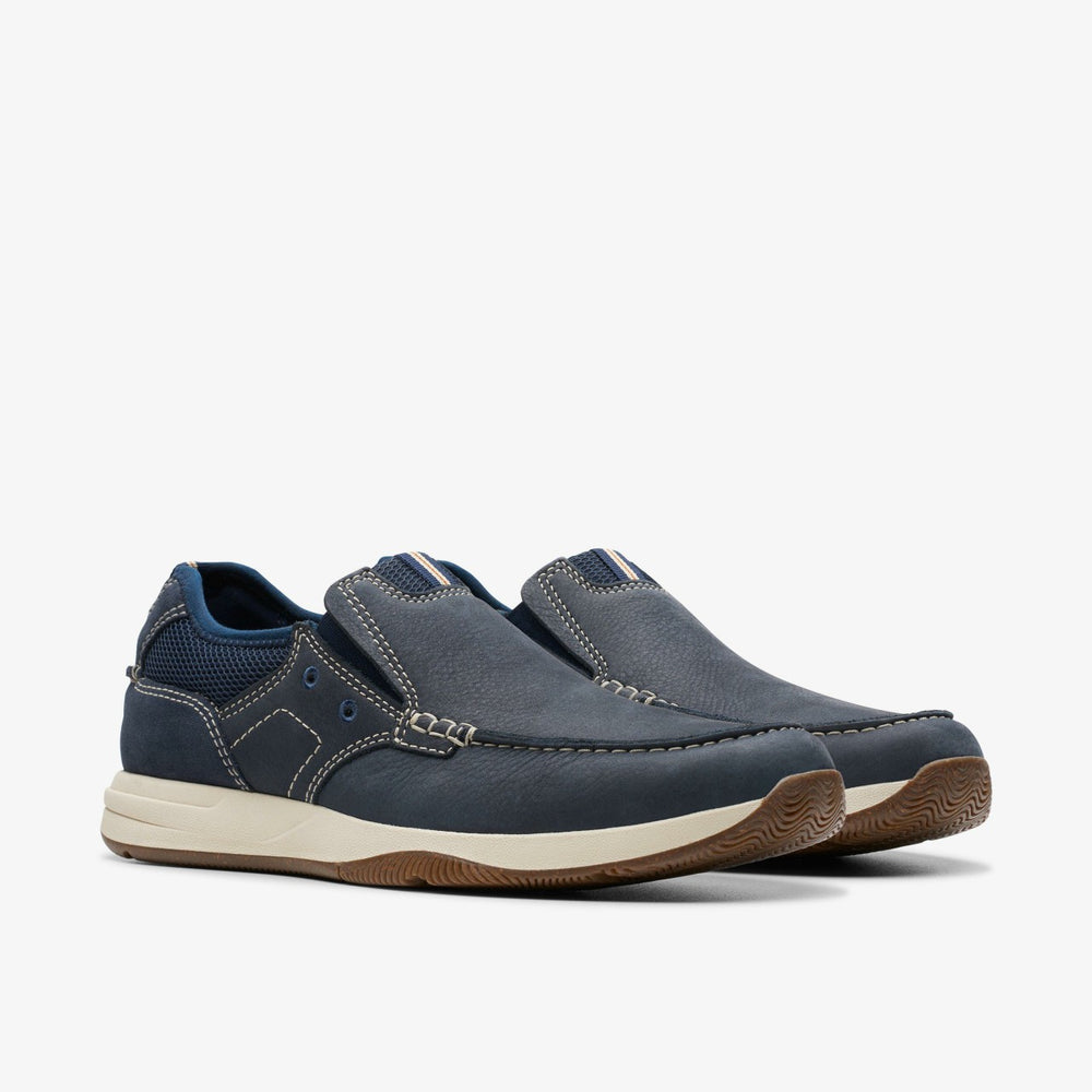 Sailview Step Loafer Navy Nubuck