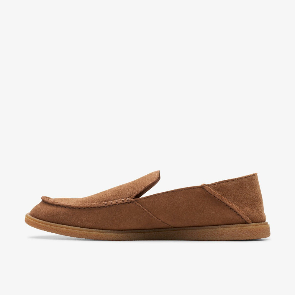 Clark Bay Step Loafer Cola Suede