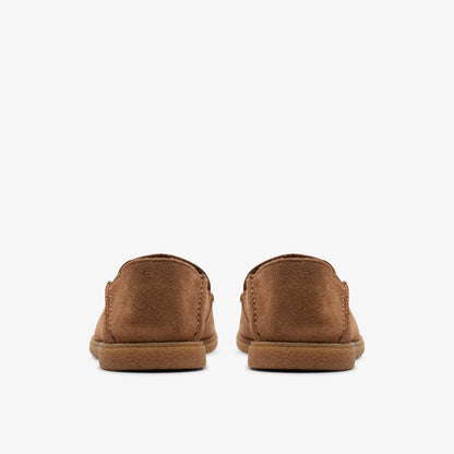 Clark Bay Step Loafer Cola Suede