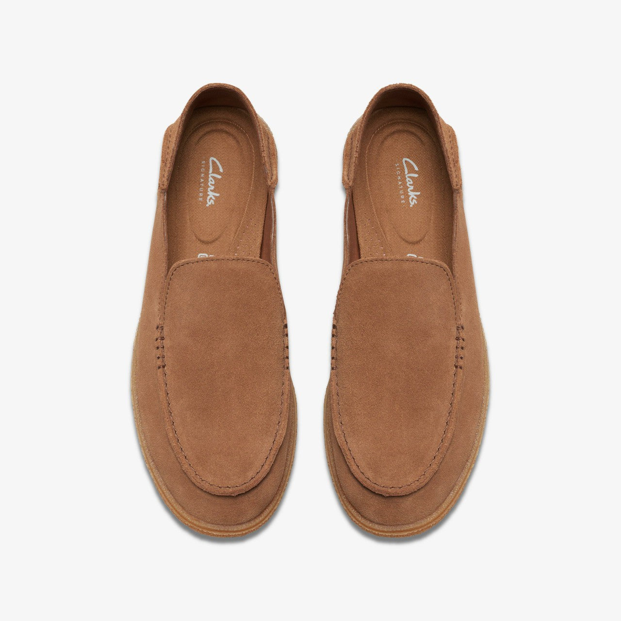 Clark Bay Step Loafer Cola Suede