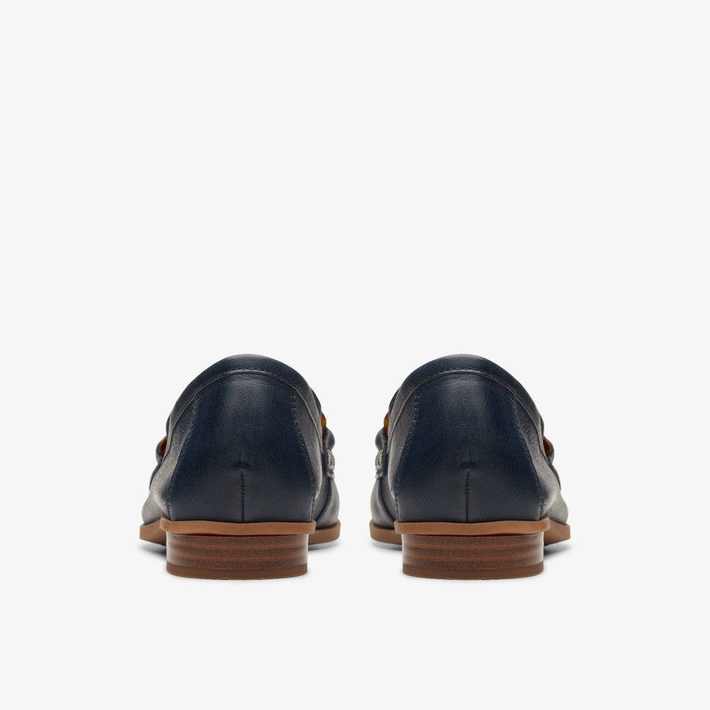 Sarafyna Iris Loafer Navy Leather