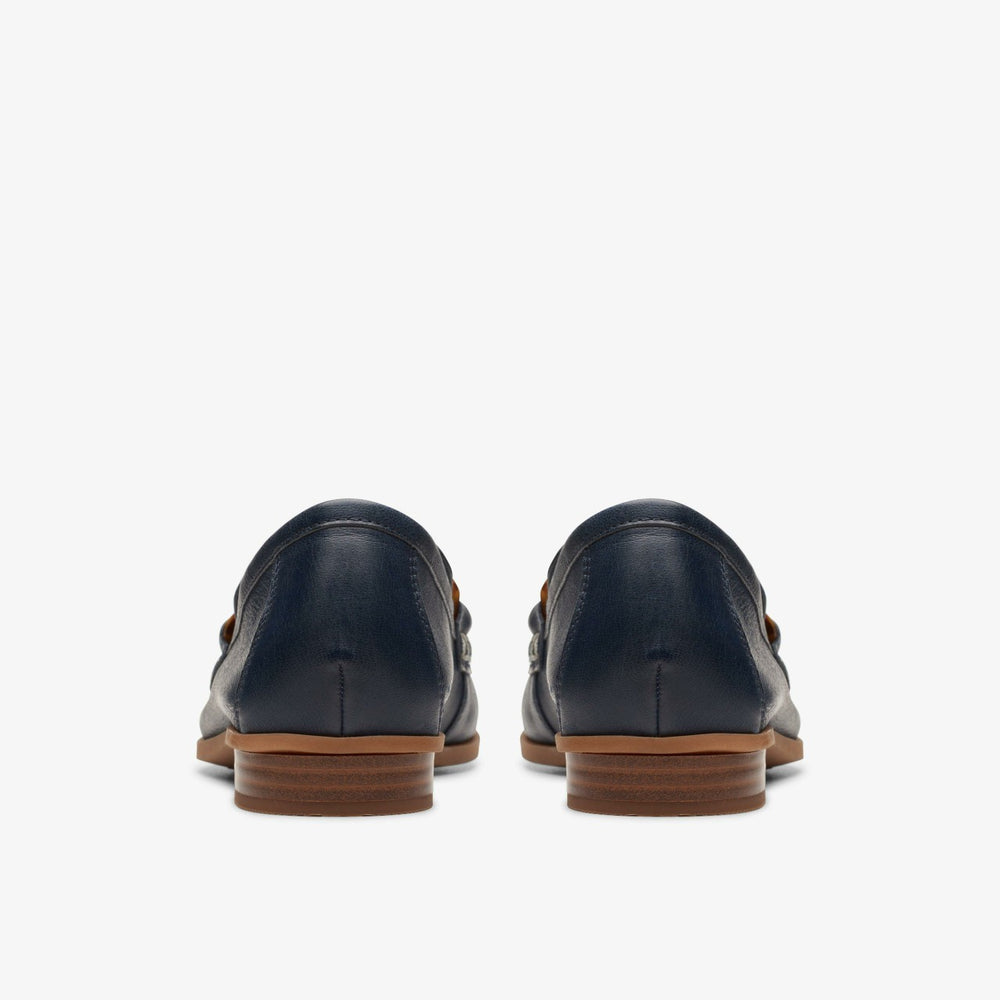 Sarafyna Iris Loafer Navy Leather