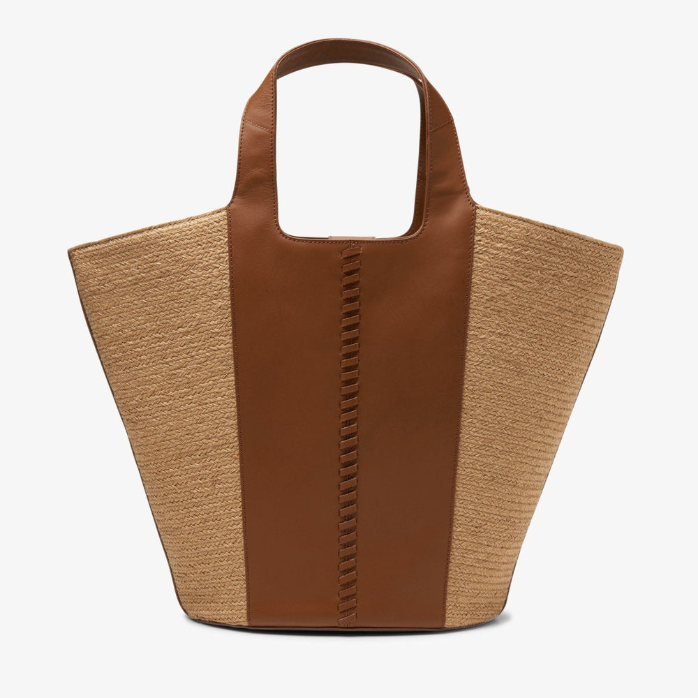 Summery Large Tan Leather