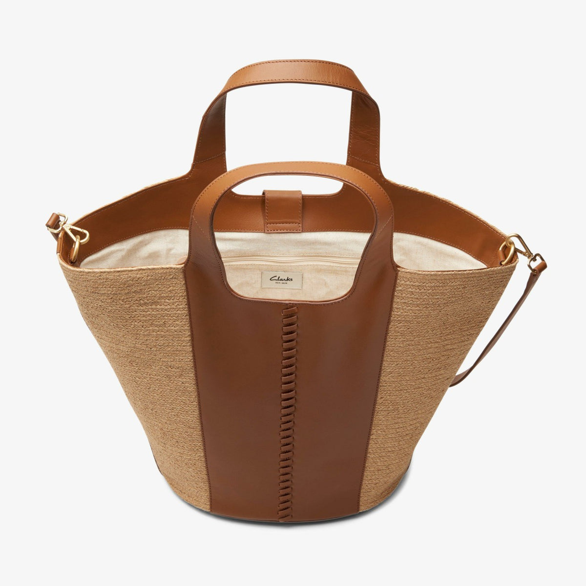 Summery Large Tan Leather