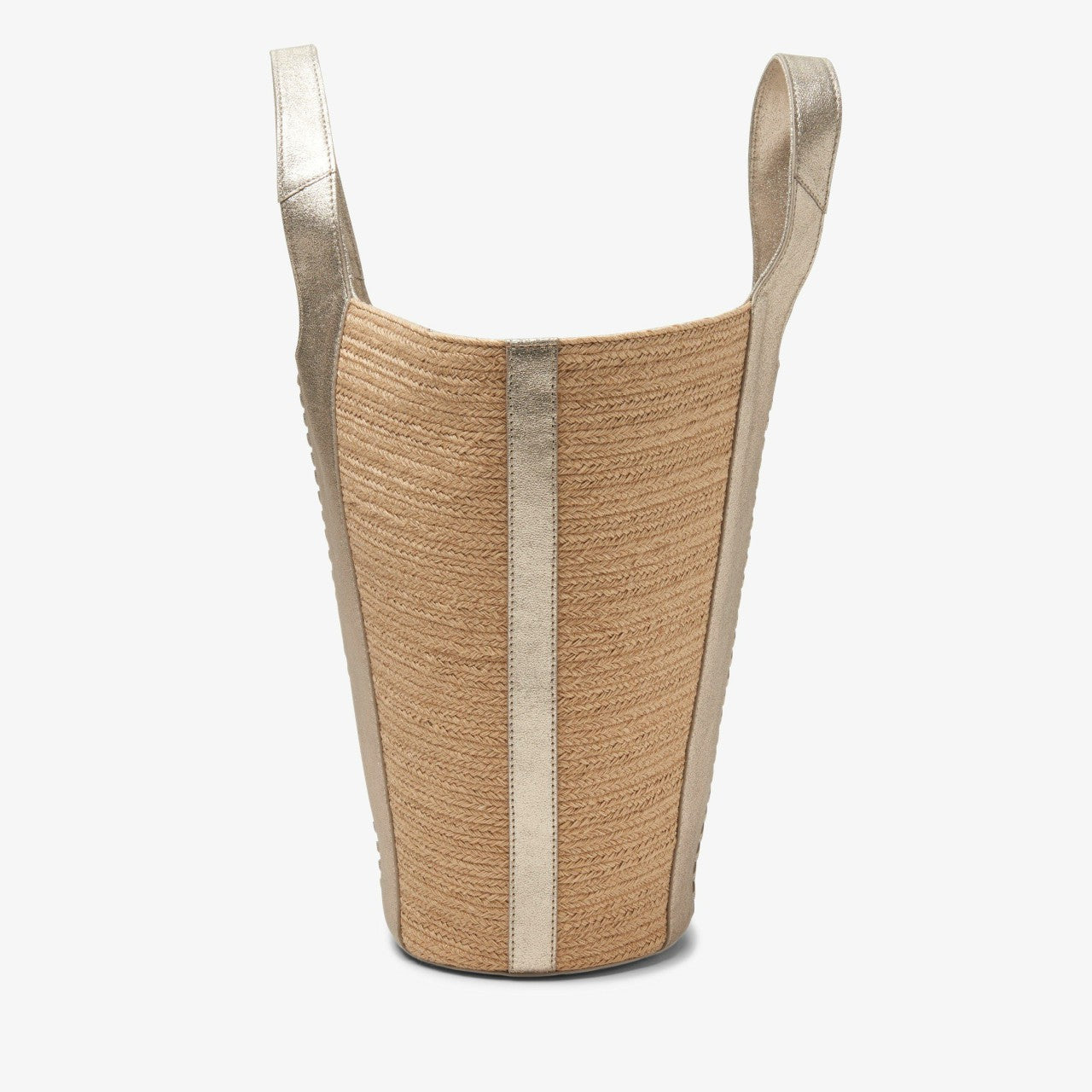 Summery Large Champagne Leather