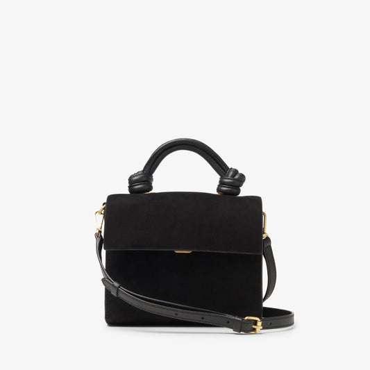 Roslyn Ritzy Black Suede