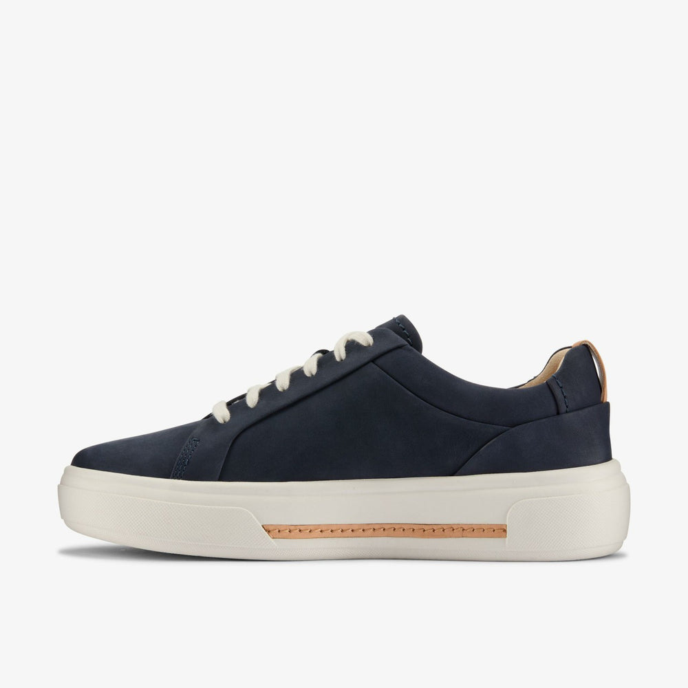 Hollyhock Walk Navy Nubuck