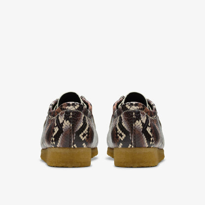 Wallabee Brown Snake Print