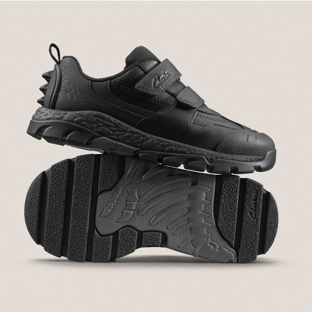 Steggy 2 Pace Kid Black Leather