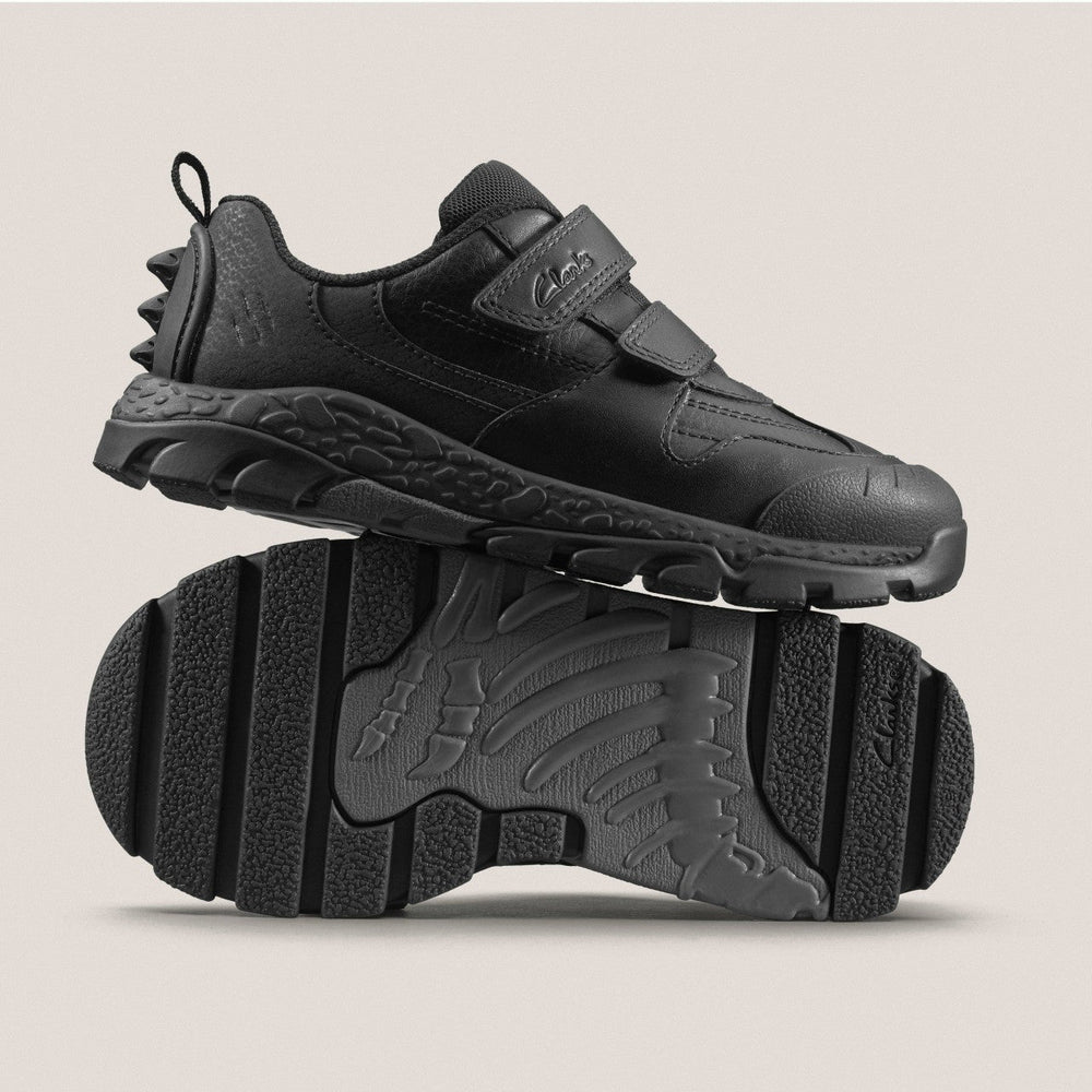 Steggy 2 Pace Kid Black Leather
