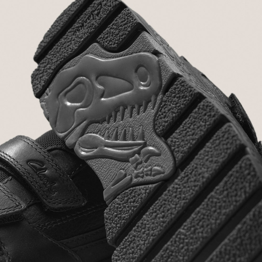 Steggy 2 Pace Kid Black Leather