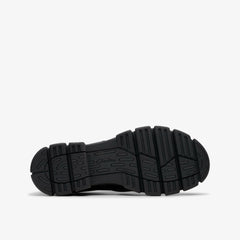 Evyn Lace Kid Black Leather