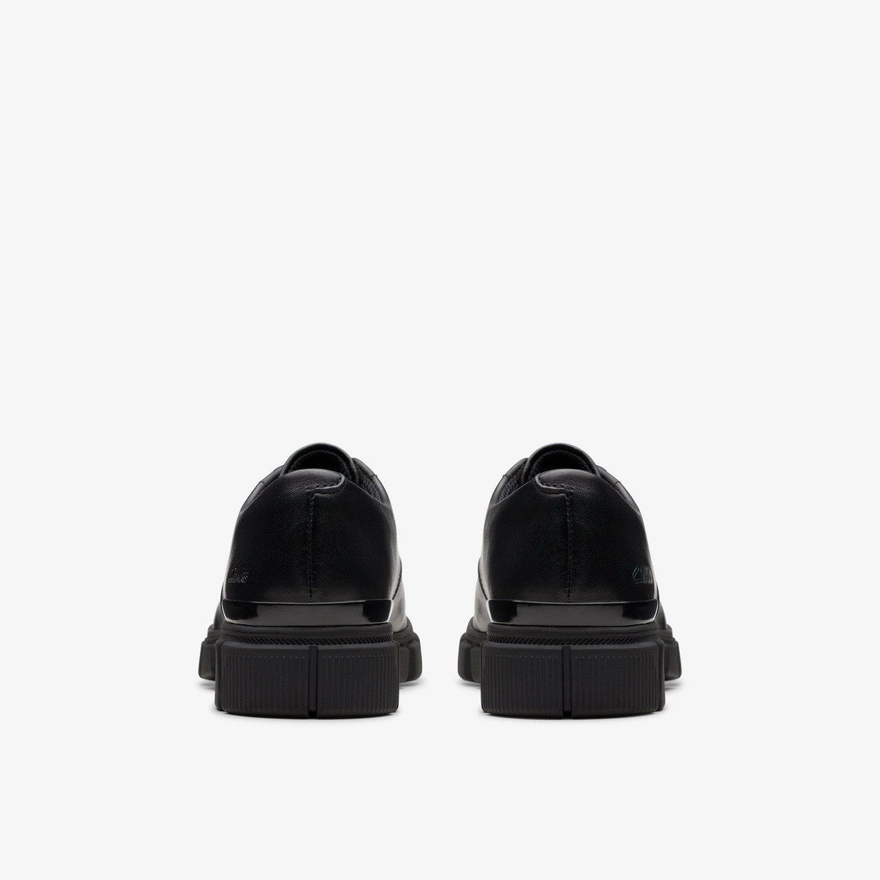 Evyn Lace Kid Black Leather