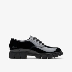Evyn Lace Kid Black Patent