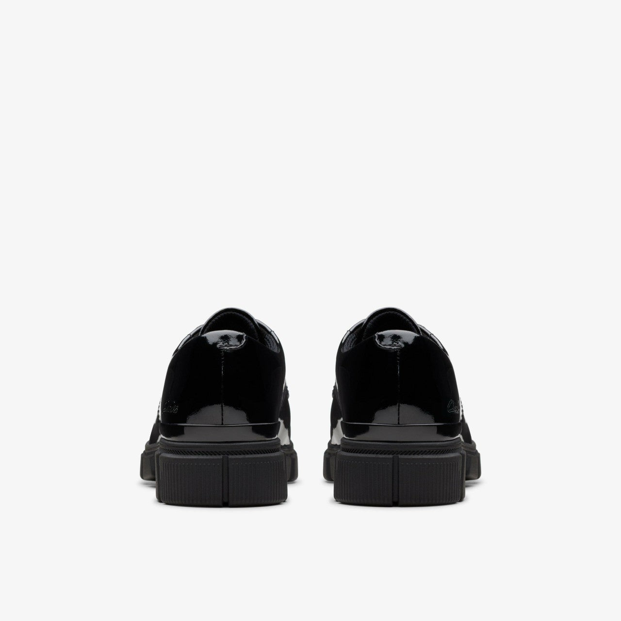 Evyn Lace Kid Black Patent