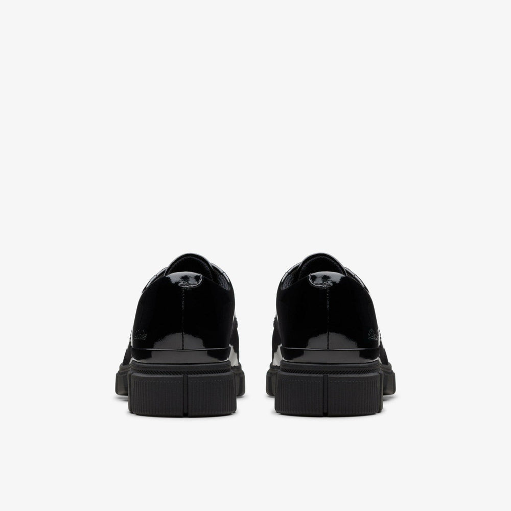Evyn Lace Kid Black Patent