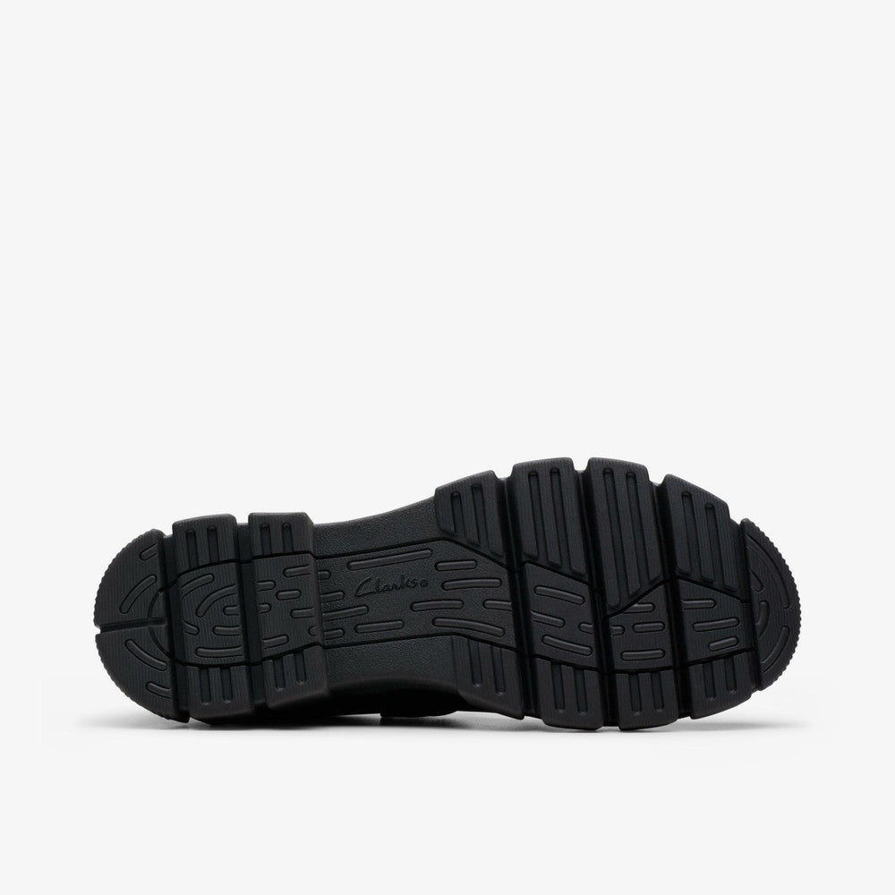Evyn Bar Youth Black Leather