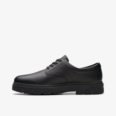 Lorcam Loop Youth Black Leather