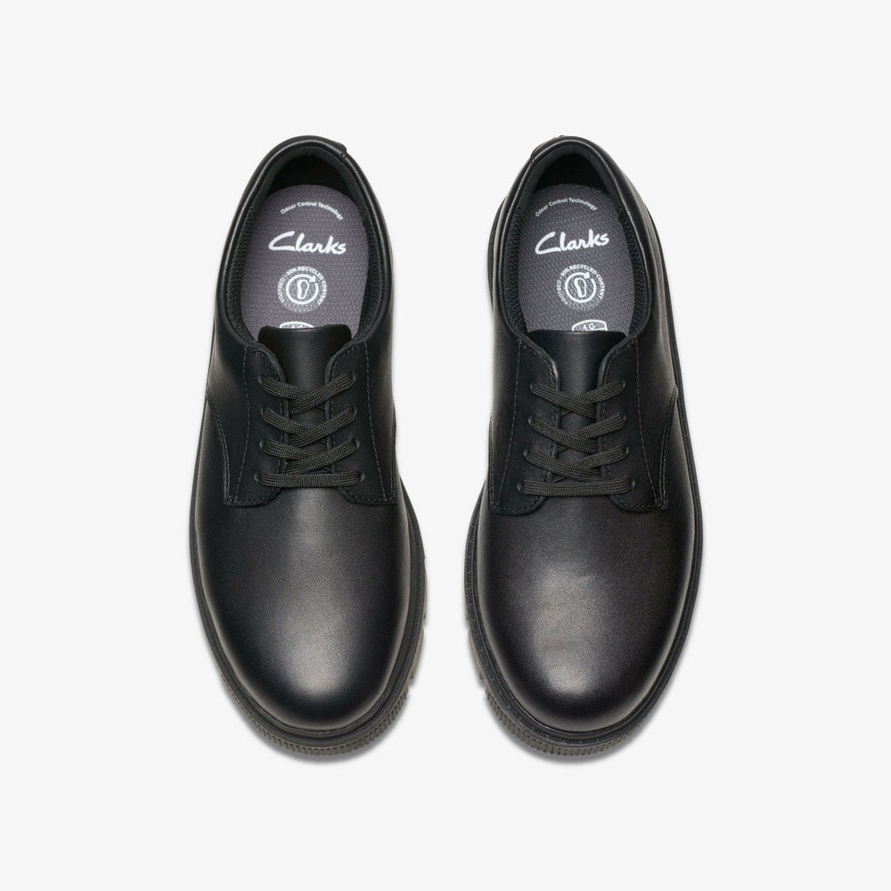 Lorcam Loop Youth Black Leather
