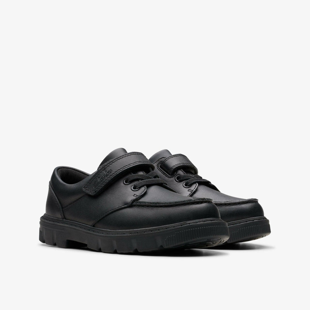 Lorcam Edge Kid Black Leather