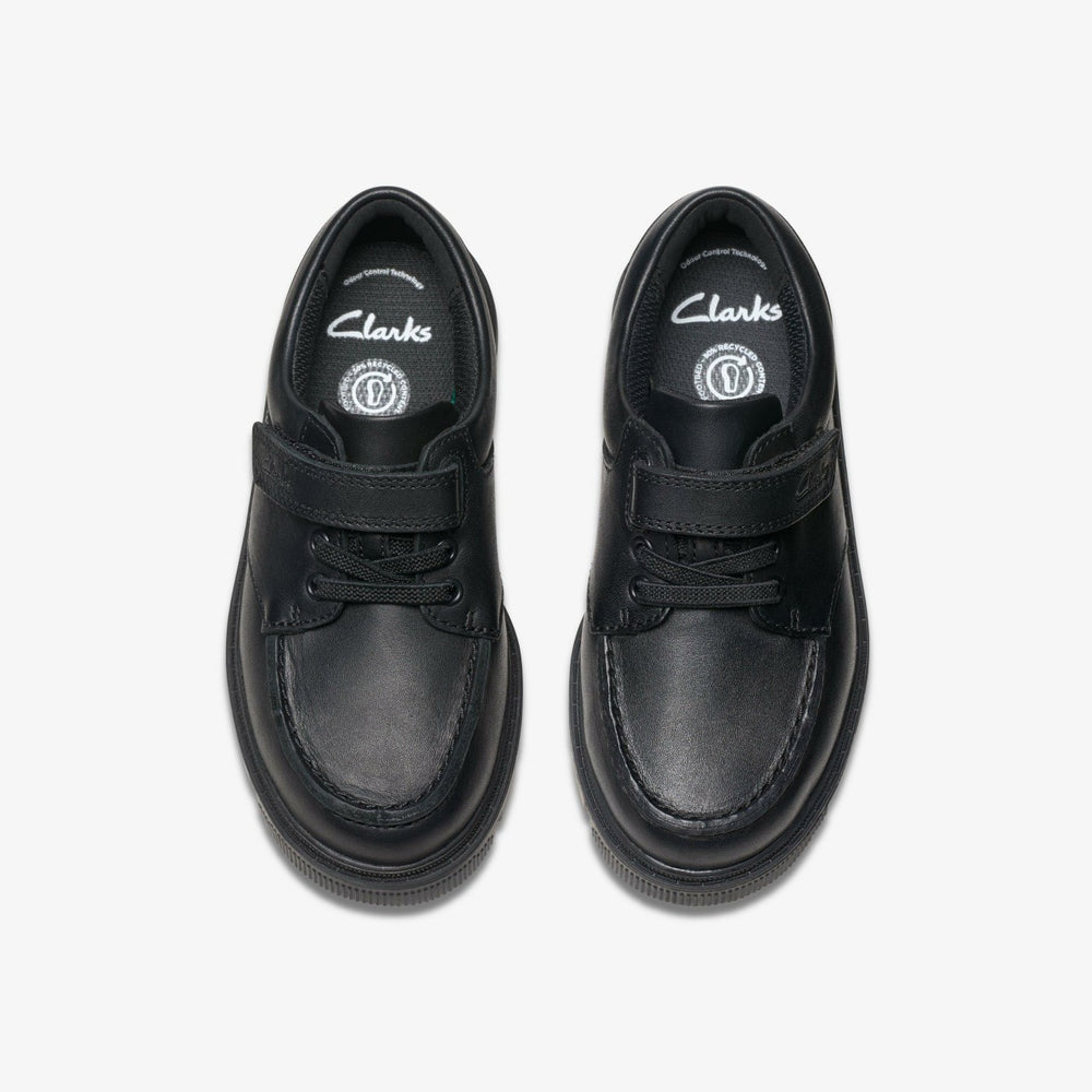 Lorcam Edge Kid Black Leather