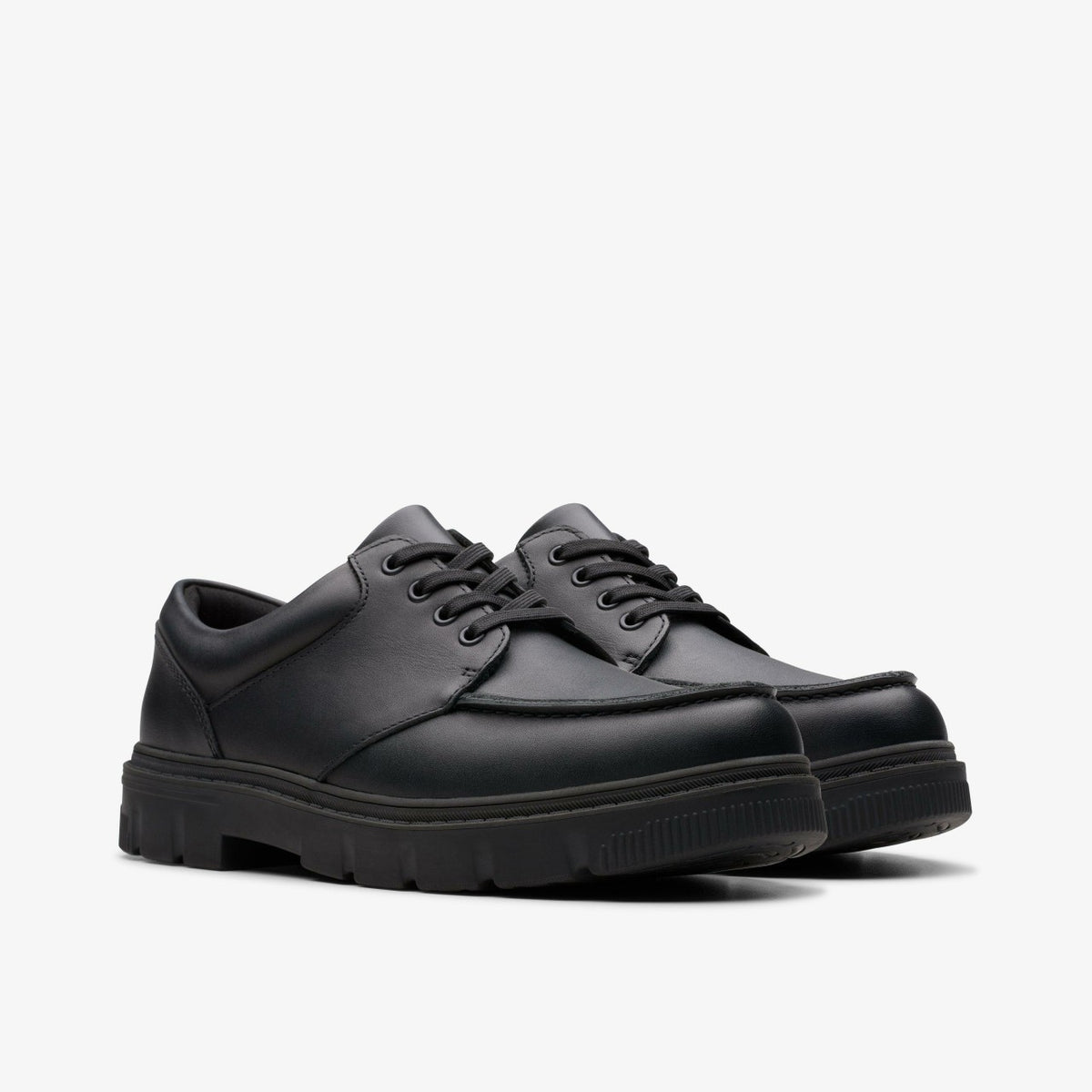 Lorcam Edge Youth Black Leather