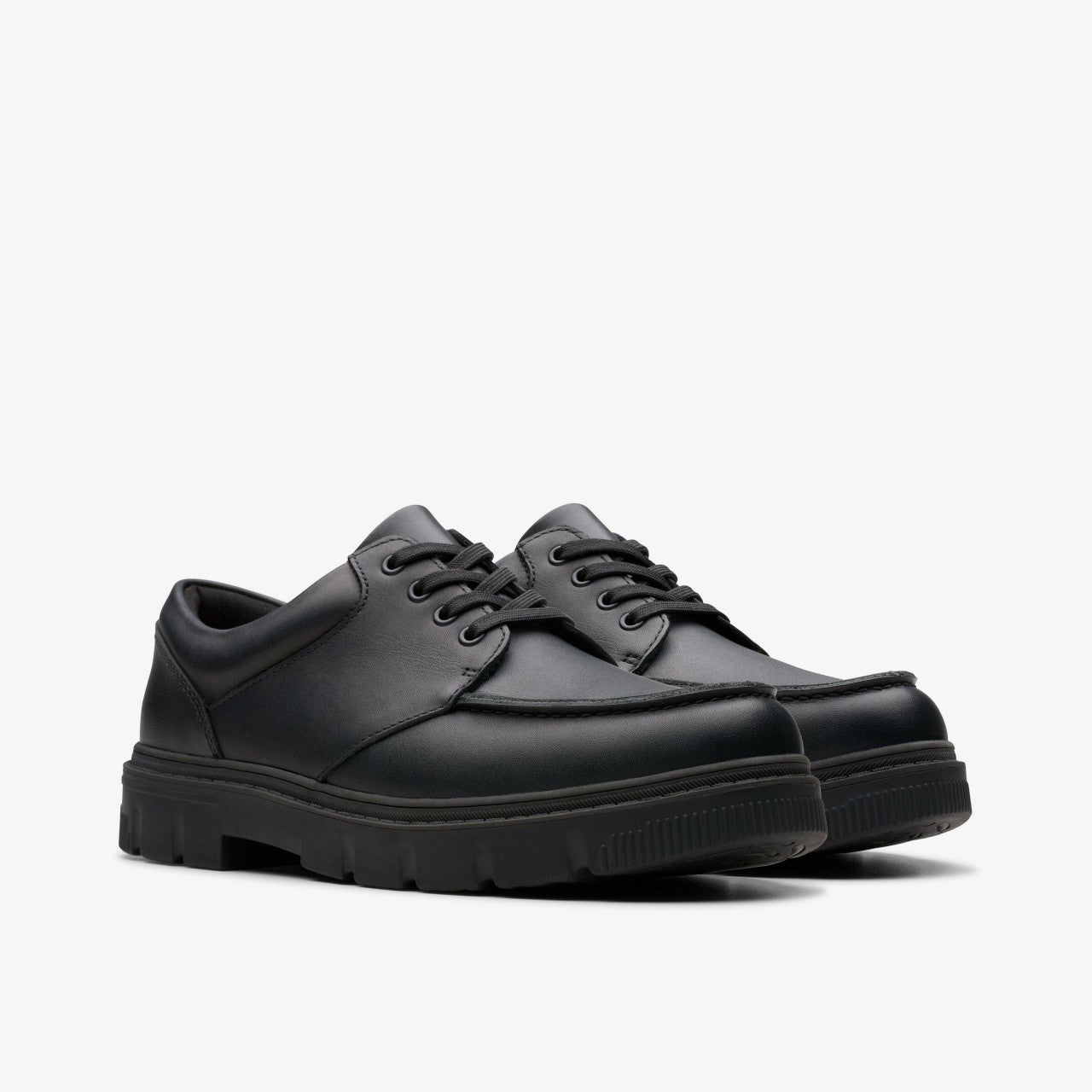 Lorcam Edge Youth Black Leather