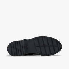 Loxham Bar Youth Black Patent