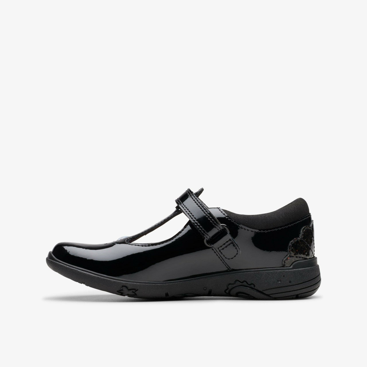 Relda Gem Kid Black Patent