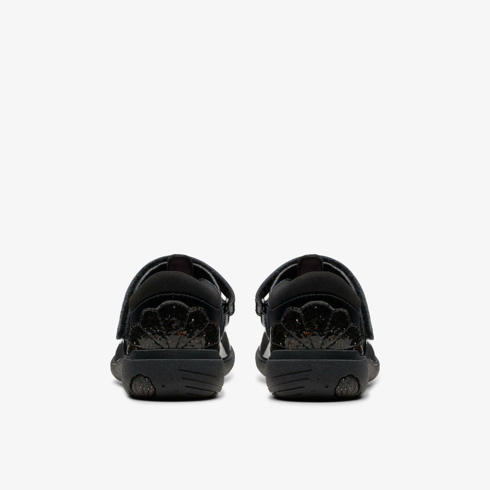 Relda Gem Kid Black Patent