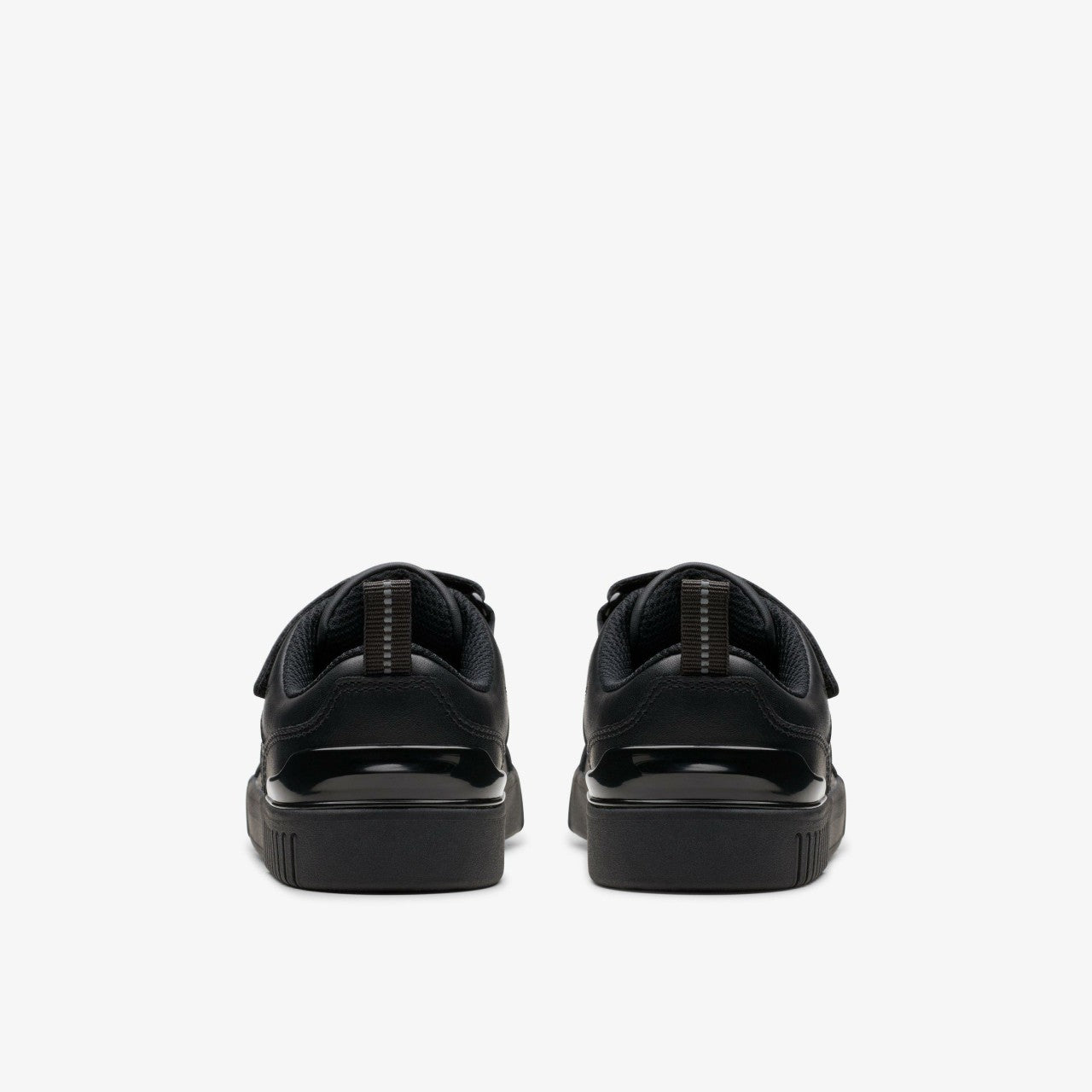 Oslo Flare Kid Black Leather