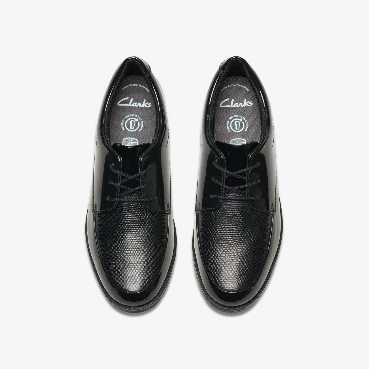 Aubrie Dress Youth Black Patent