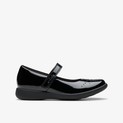 Etch Gem Kid Black Patent
