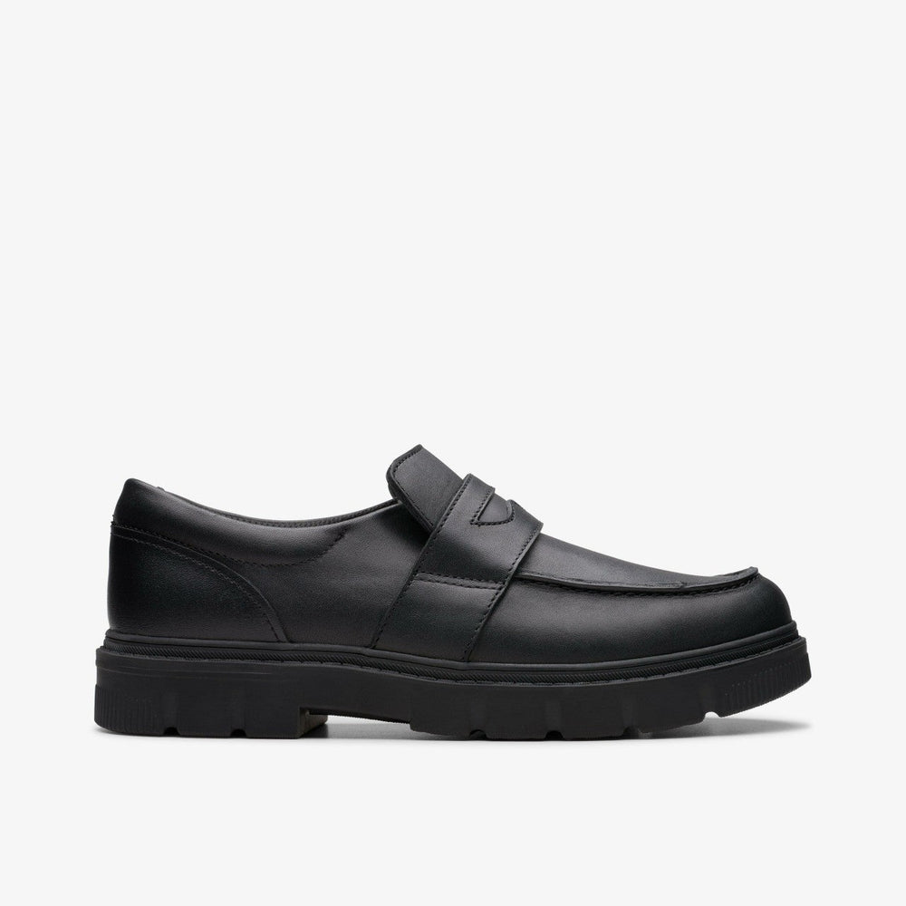 Lorcam Craft Youth Black Leather