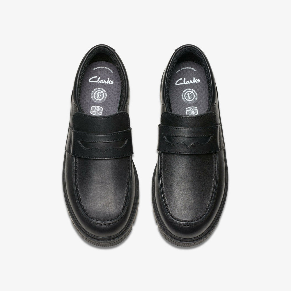 Lorcam Craft Youth Black Leather