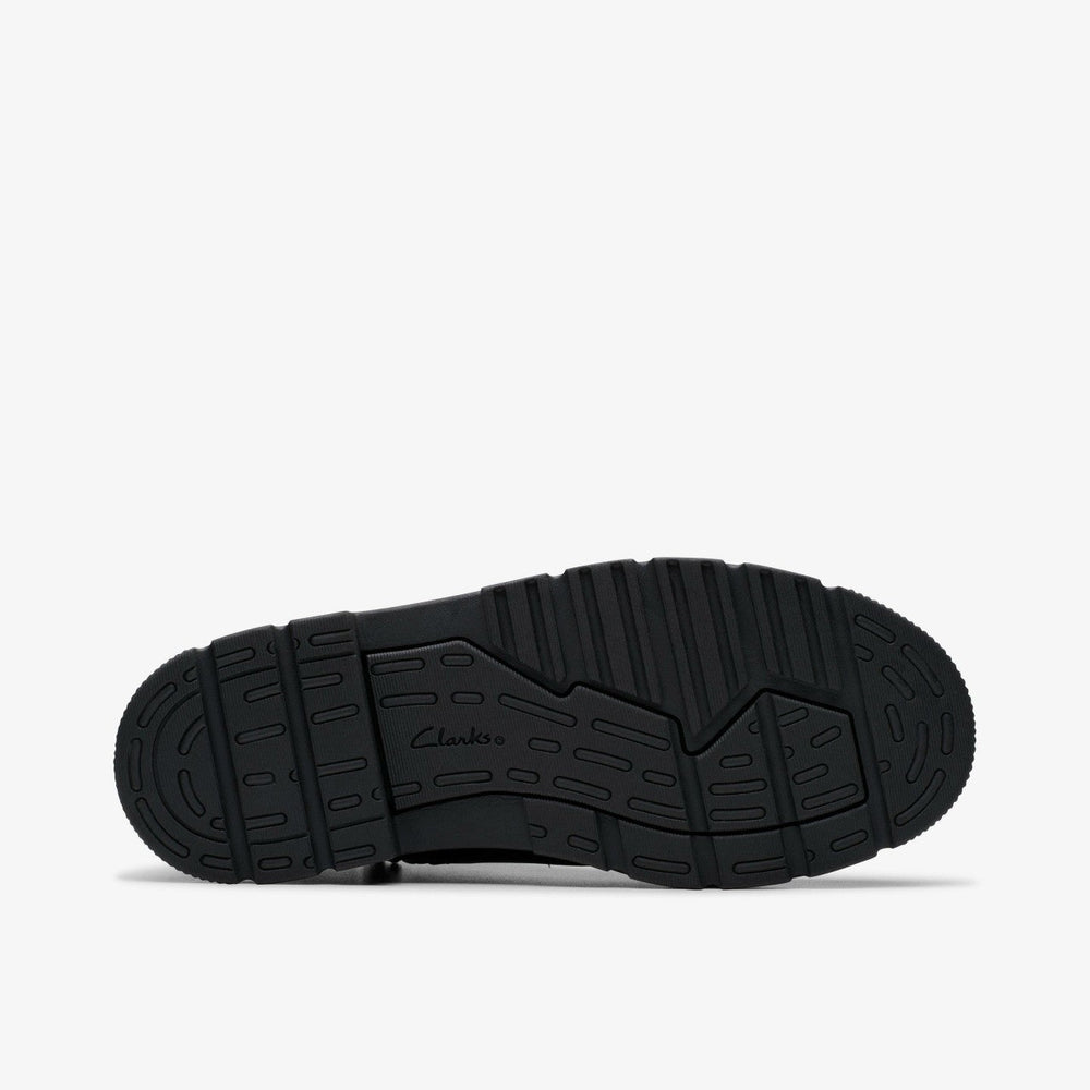 Lorcam Trail Youth Black Leather