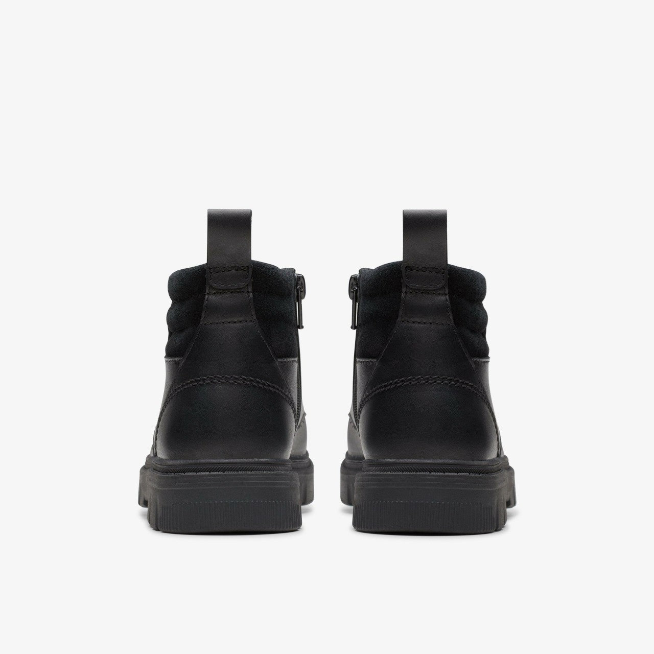 Lorcam Trail Youth Black Leather