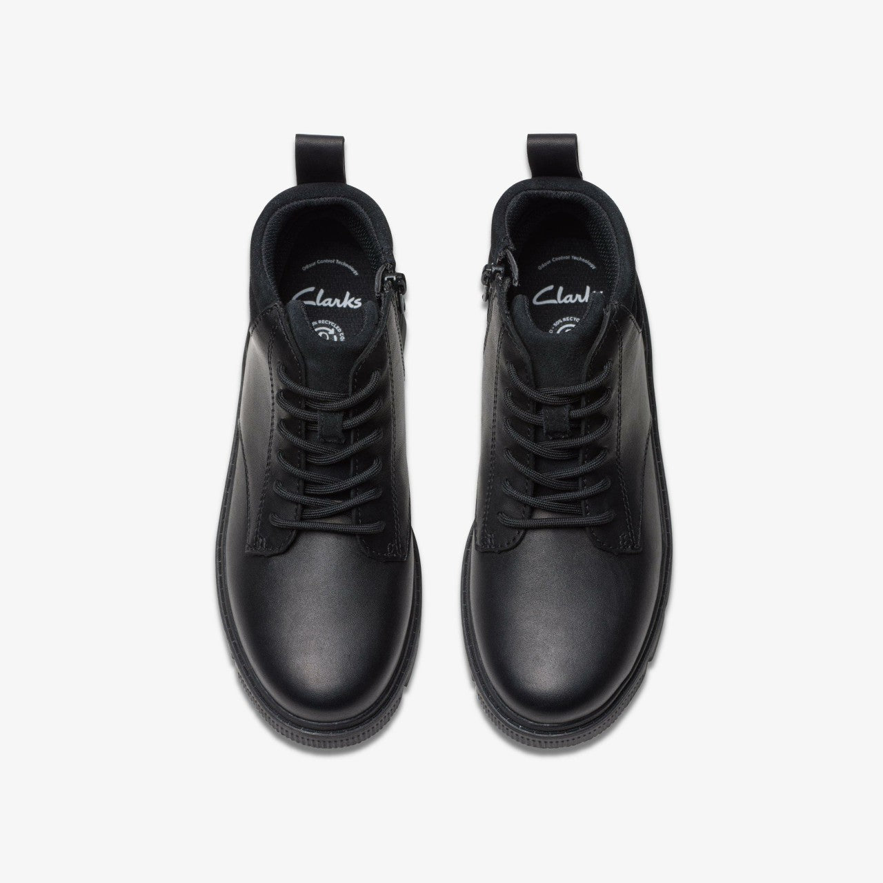 Lorcam Trail Youth Black Leather