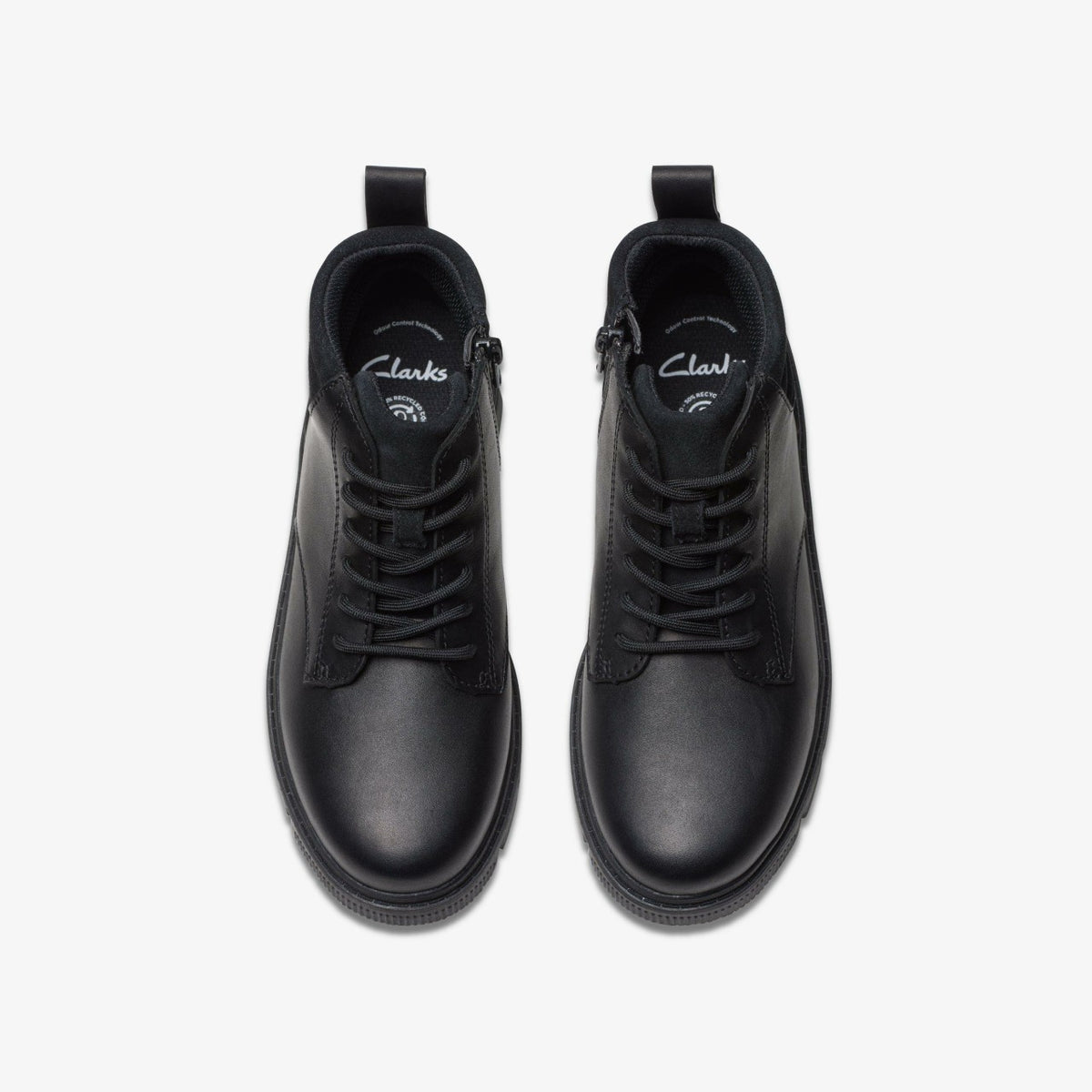 Lorcam Trail Youth Black Leather