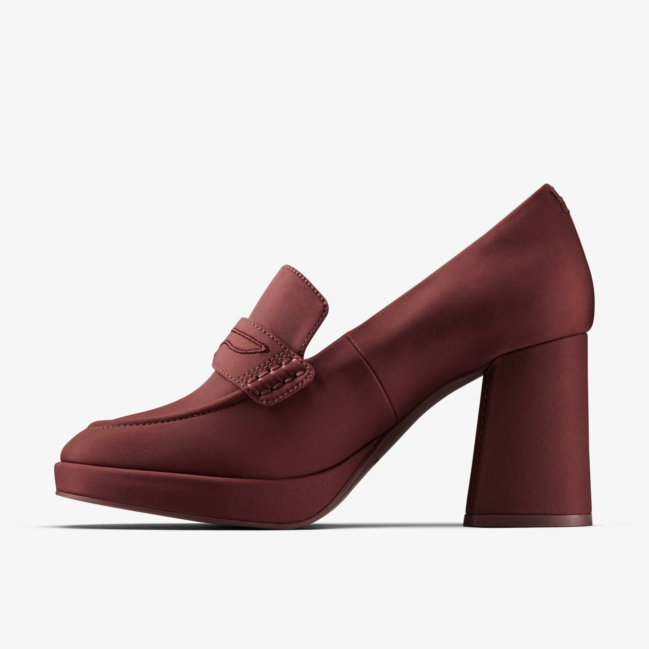 Martine Rose Loafer 2 Oxblood Textile