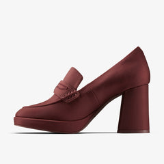 Martine Rose Loafer 2 Oxblood Textile
